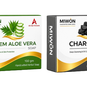Neem Aloe Vera and Charcoal Soap